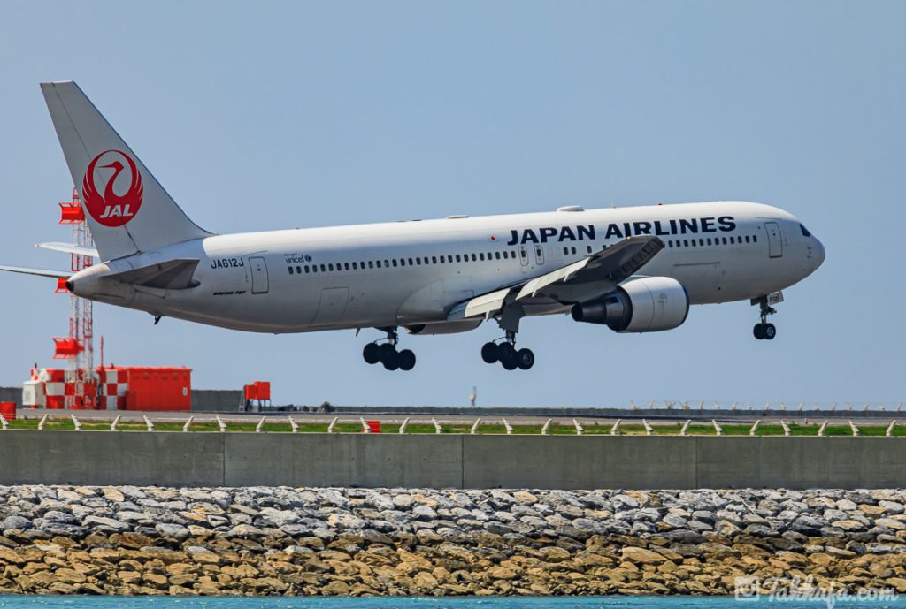 瀬長島 那覇空港新滑走路 飛行機撮影